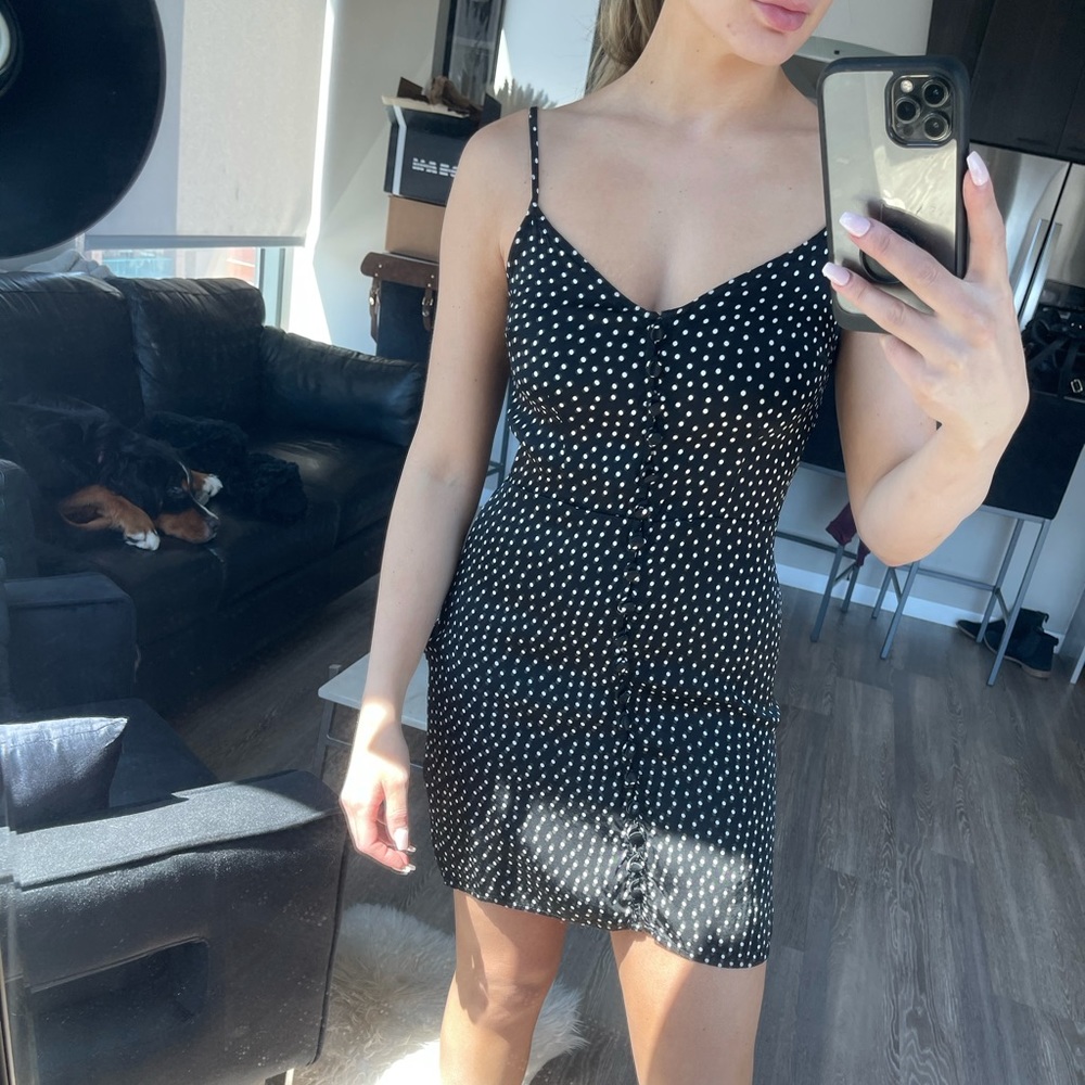 satin mini dress